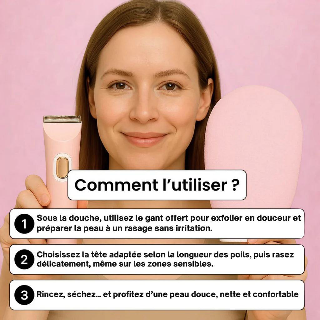 La solution douce pour toutes les zones sensibles