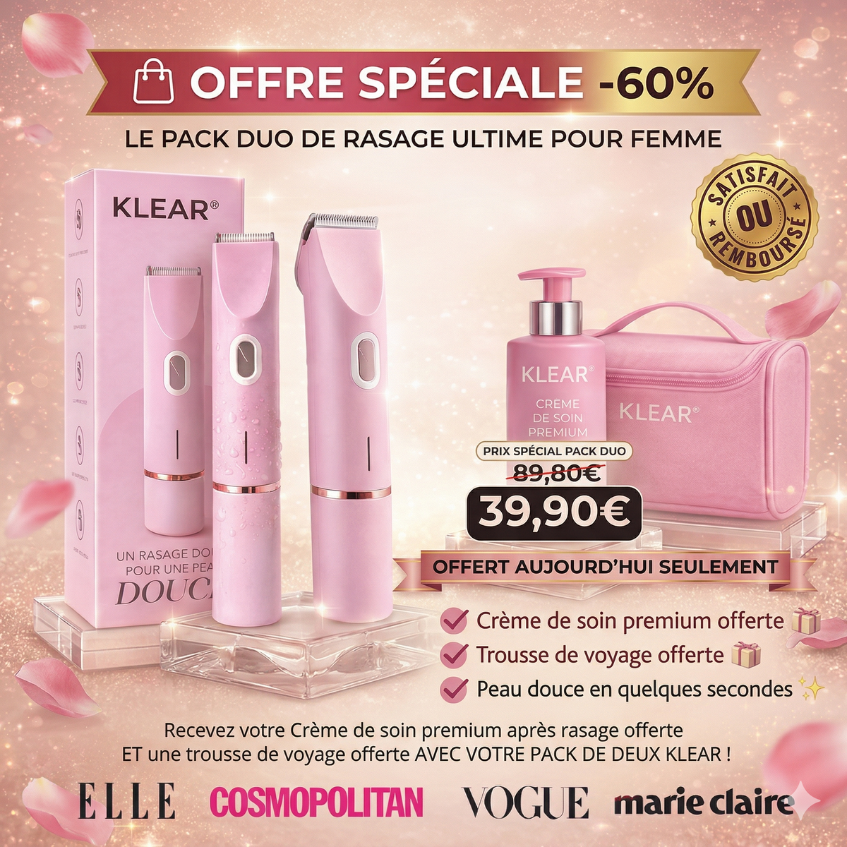La solution douce pour toutes les zones sensibles