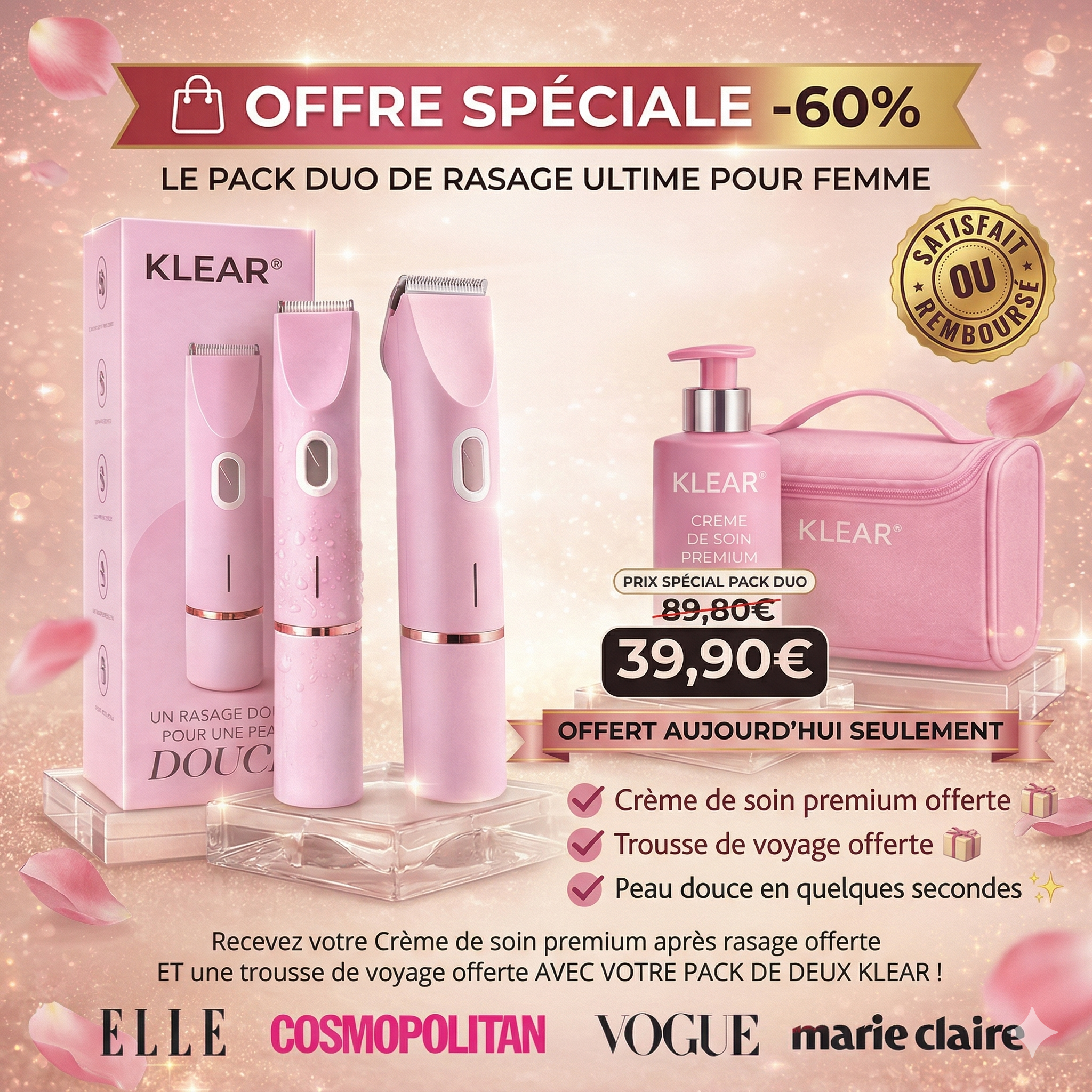 La solution douce pour toutes les zones sensibles